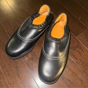 Hermes Black Leather Women’s Shoes